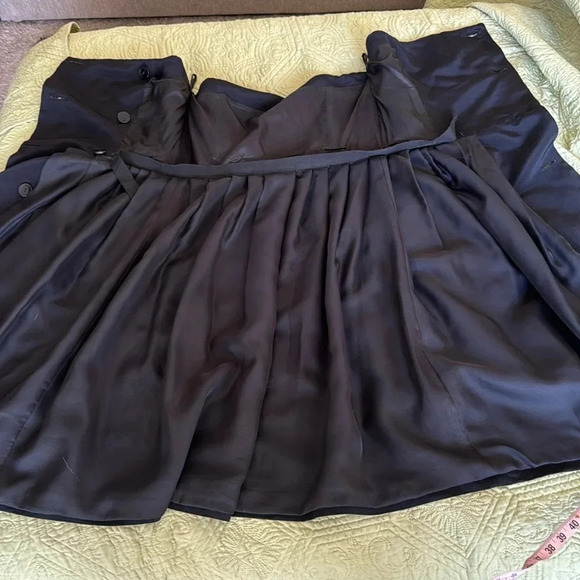 Vintage luxury suit set / tuxedo style George’s Rech strapless dress w/ jacket - Picture 12 of 16